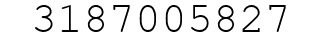 Number 3187005827.