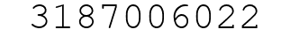 Number 3187006022.