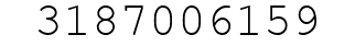 Number 3187006159.