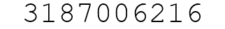 Number 3187006216.