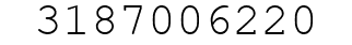 Number 3187006220.