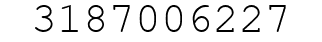 Number 3187006227.