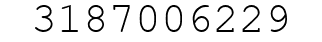 Number 3187006229.