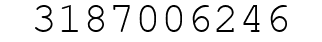 Number 3187006246.