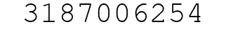 Number 3187006254.