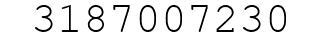 Number 3187007230.