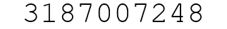 Number 3187007248.