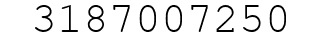 Number 3187007250.