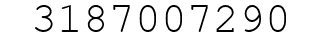 Number 3187007290.
