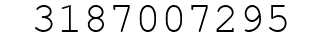 Number 3187007295.