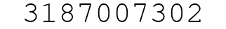Number 3187007302.
