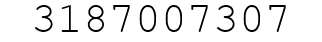 Number 3187007307.