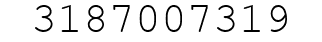 Number 3187007319.