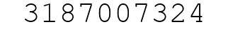 Number 3187007324.