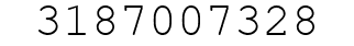 Number 3187007328.
