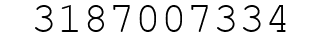Number 3187007334.