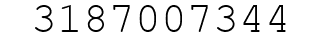 Number 3187007344.