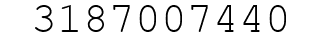 Number 3187007440.