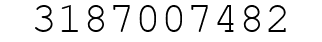 Number 3187007482.