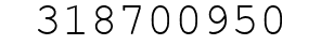 Number 318700950.