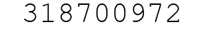 Number 318700972.