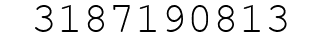 Number 3187190813.