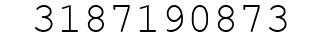 Number 3187190873.