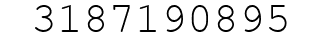 Number 3187190895.