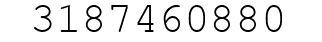 Number 3187460880.