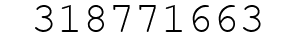 Number 318771663.