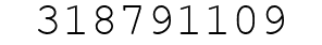 Number 318791109.