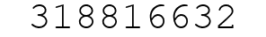 Number 318816632.