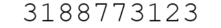 Number 3188773123.
