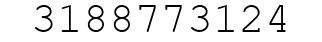 Number 3188773124.