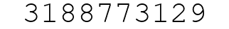 Number 3188773129.