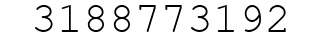 Number 3188773192.
