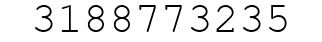 Number 3188773235.