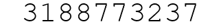 Number 3188773237.