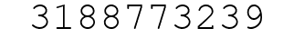 Number 3188773239.