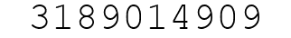 Number 3189014909.