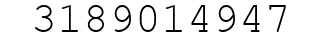 Number 3189014947.