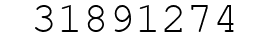 Number 31891274.