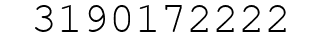 Number 3190172222.