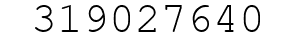 Number 319027640.