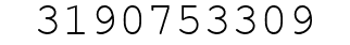 Number 3190753309.