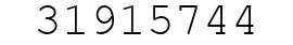 Number 31915744.