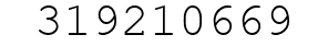 Number 319210669.