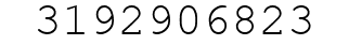 Number 3192906823.