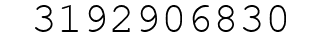 Number 3192906830.