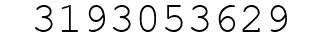 Number 3193053629.